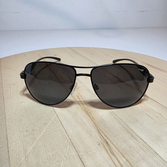 NYS-P Aviator Sunglasses Cat.3 Black Lense And Frame Unisex Glasses Only No Case - Picture 1 of 9